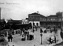 Padova..primi del 900-la stazione ferroviaria dal cavalcavia